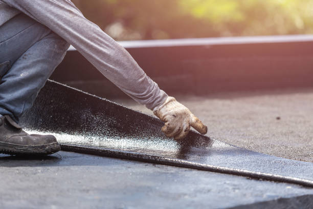 Professional Basement Waterproofing technician working in Redwood, OR
